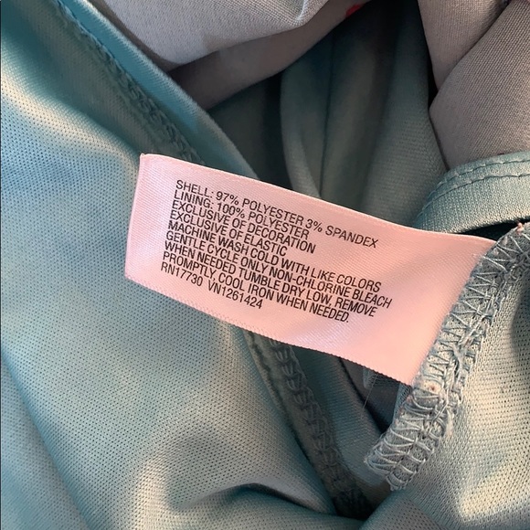 Xhilaration Vintage Style Turquoise Floral Dress - Picture 7 of 11